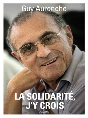 cover image of La solidarité, j'y crois